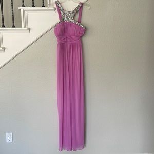 City studio beautiful sequin top and chiffon bottom size 9